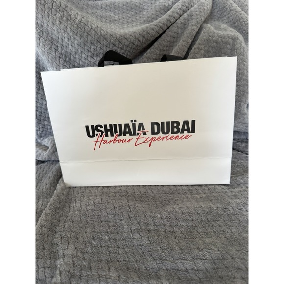 Ushuaïa Other - Authentic Ushuaia Dubai Harbour Experience Paper Gift Bag Size 8.5" x 12" x 4"